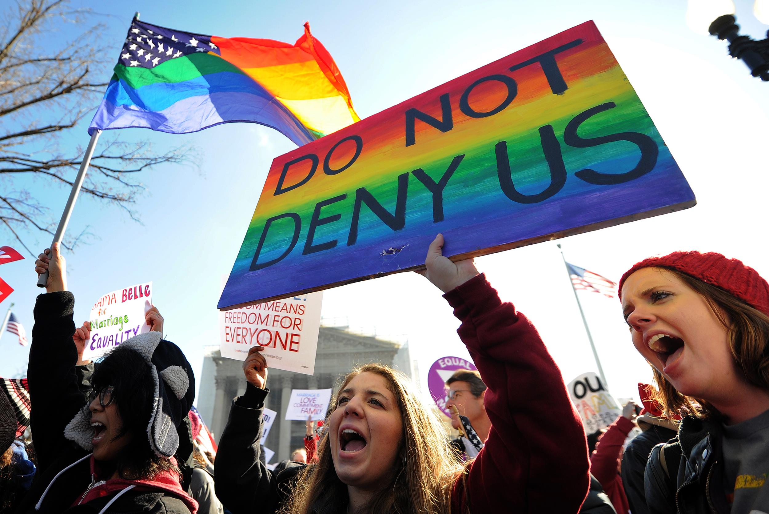 Supreme Court arguments on gay, transgender rights 