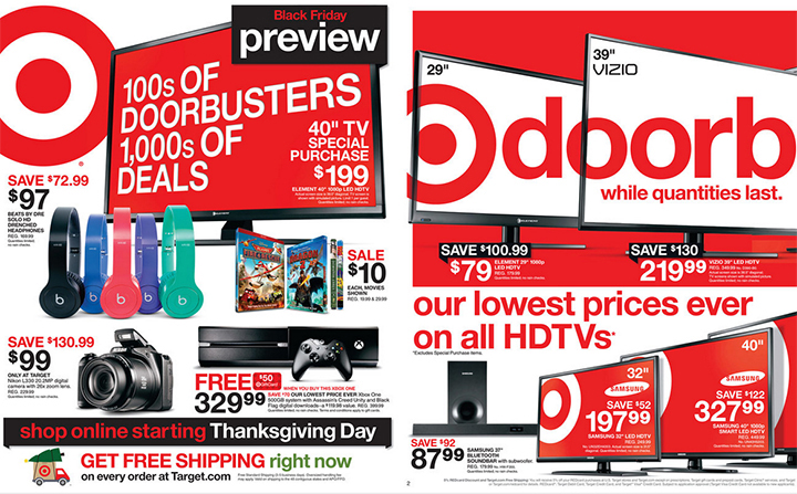 Best Buy, Target, Walmart Black Friday Deals on Video Games, iPad Air 2, Samsung Galaxy S5