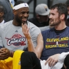 Lebron James and Kevin Love