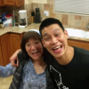 Jeremy Lin and his mom
