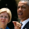 Barack Obama and Elizabeth Warren on Transpacific Trade Partnership