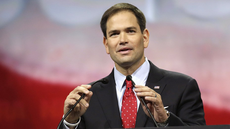 Florida Sen. Marco Rubio has claimed that supporters of same-sex marriage could portray the tenets of Christianity as “hate speech,” arguing that Christians could face “a real and present danger” if they are successful.