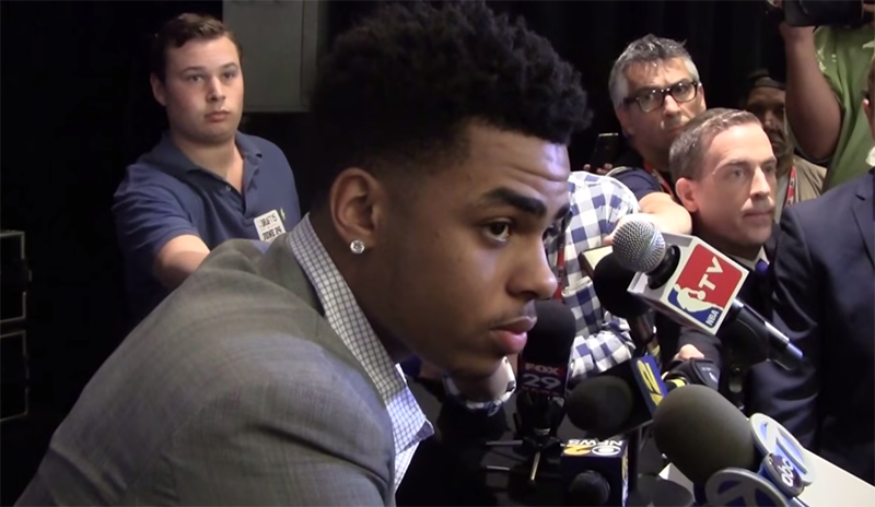 The NBA Draft is about to take place on Thursday night, and D’Angelo Russell of Ohio State is expected to be a top pick when the event happens. He talked about his draft prospects in various NBA teams at a press conference on Tuesday.