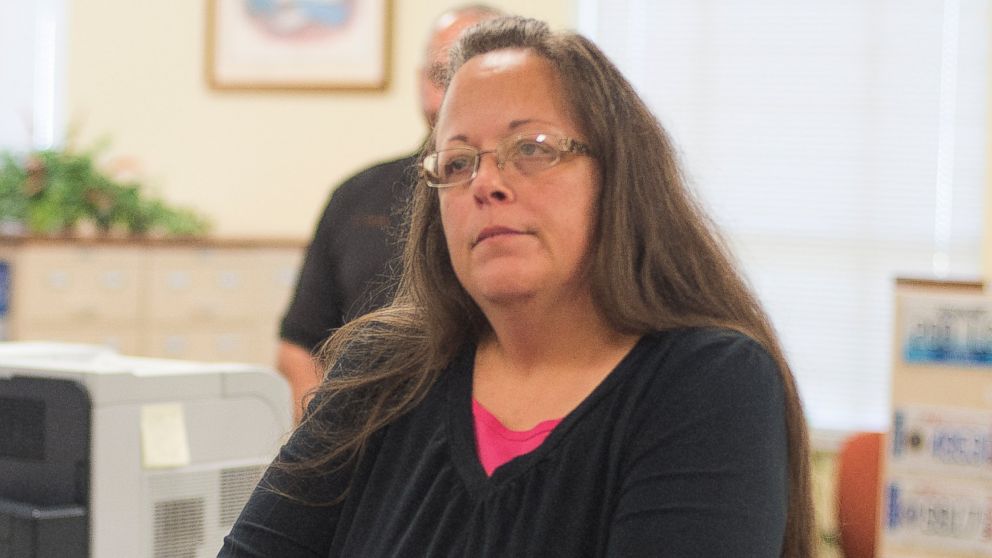 A county clerk in Kentucky has been found guilty of contempt and sent to jail after she refused to issue marriage licenses to same-sex couples because doing so would have violated her Christian beliefs.