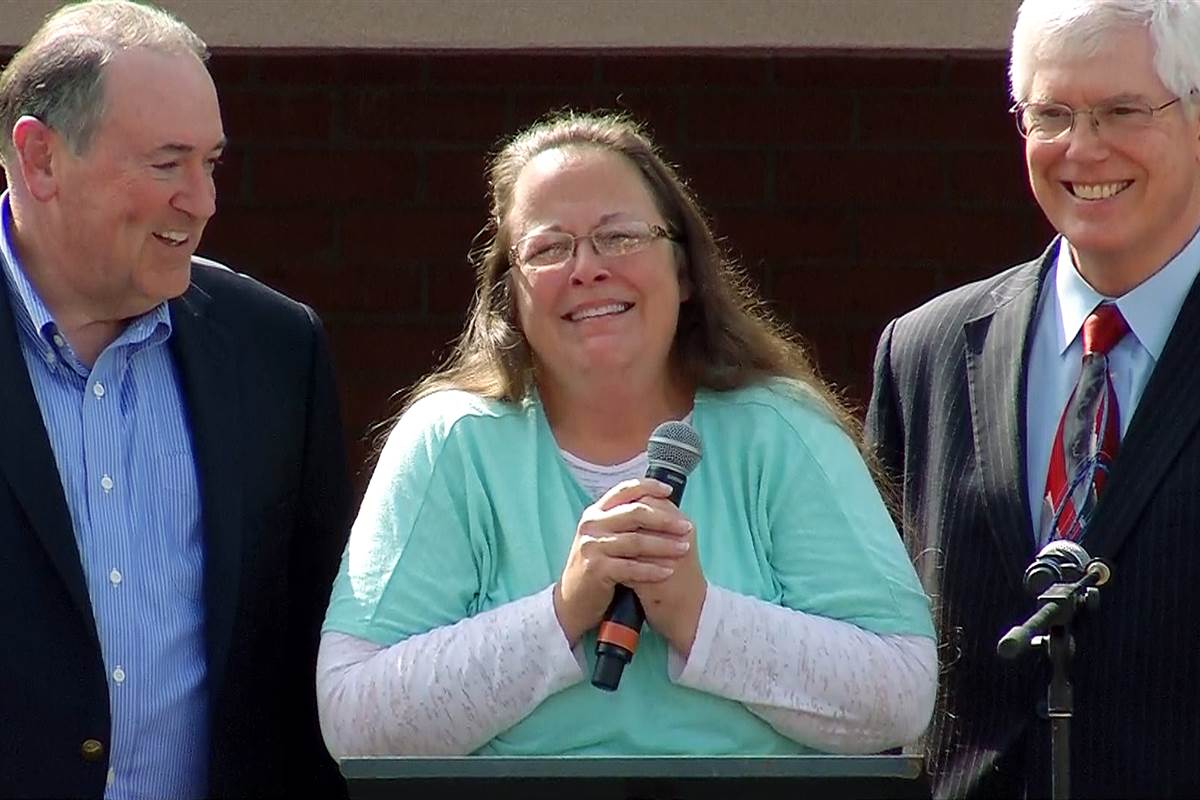 Christian and political leaders have praised a judge's decision to release Rowan County, Kentucky clerk Kim Davis from jail, but warned that the battle for religious freedom isn't over, as the U.S. government clearly chooses to "accommodate the religious beliefs of all religions, but Christianity."