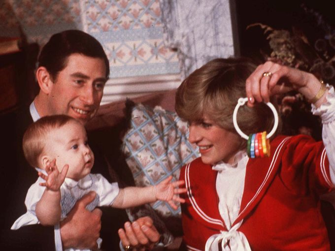 Princess Diana and Prince William
