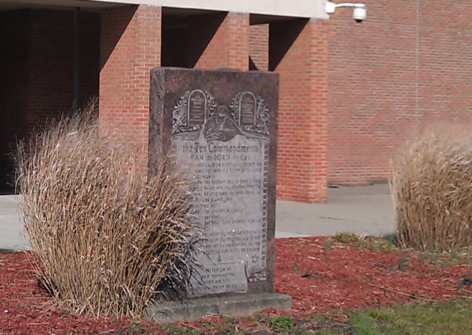 Six organizations this month joined the multiyear legal battle to remove a Ten Commandments' monument from Valley Junior-Senior High School in New Kensington, Penn. A lawsuit originally was waged from an atheist parent who refused to send her daughter to school due to the monument's presence on the school grounds. The monument was donated to the school district by the Fraternal Order of Eagles in the 1950s, part of a nationwide movement in response to the 1956 release of the movie, “The Ten Commandments.” The lawsuit now will carry into 2016.