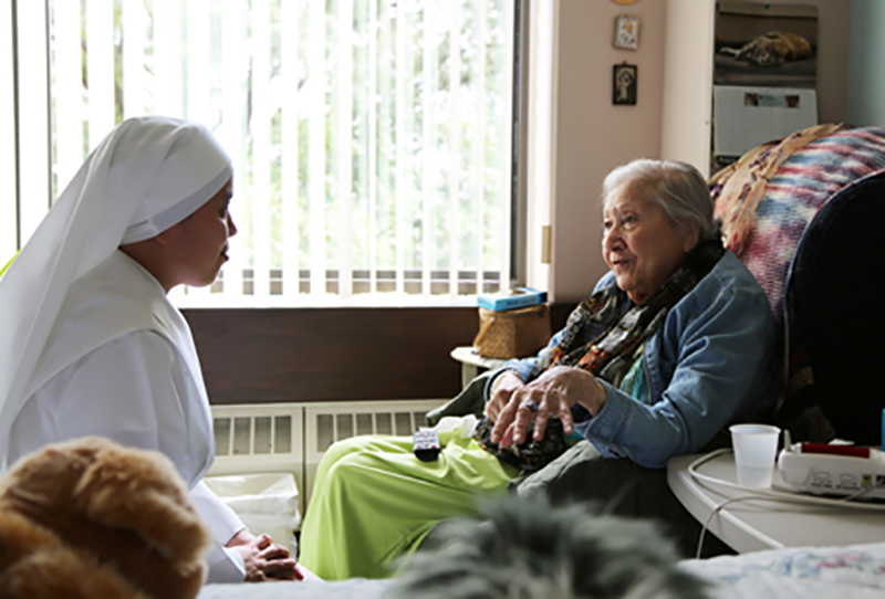 A group of Catholic nuns who care for the elderly poor, the Little Sisters of the Poor, urged the Supreme Court on Monday to protect them from $70 million in government fines for refusing to violate their Catholic faith. Religious sisters should not be forced to choose between caring for the poor and obeying their conscience, the nuns stated in a legal brief, adding that this choice is what the government is demanding of them through the federal contraception mandate.