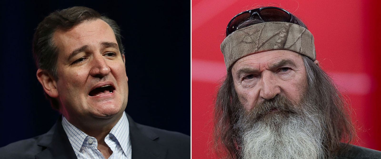 "Duck Dynasty" A&E patriarch Phil Robertson, who endorsed Republican candidate Ted Cruz for president on Jan. 13, told a crowd in Iowa City, Iowa, Sunday that same-sex marriage is "evil" and "wicked." Robertson also said the United States has a "spiritual problem."