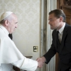 Pope Francis and Leonardo DiCaprio