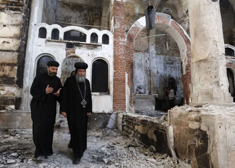 President Abdel Fattah al-Sisi apologized to the Christian citizens of Egypt for not being able to restore immediately their churches and other religious structures which were destroyed in 2013. The president, who is also a Muslim, vowed to rebuild these structures within this year.