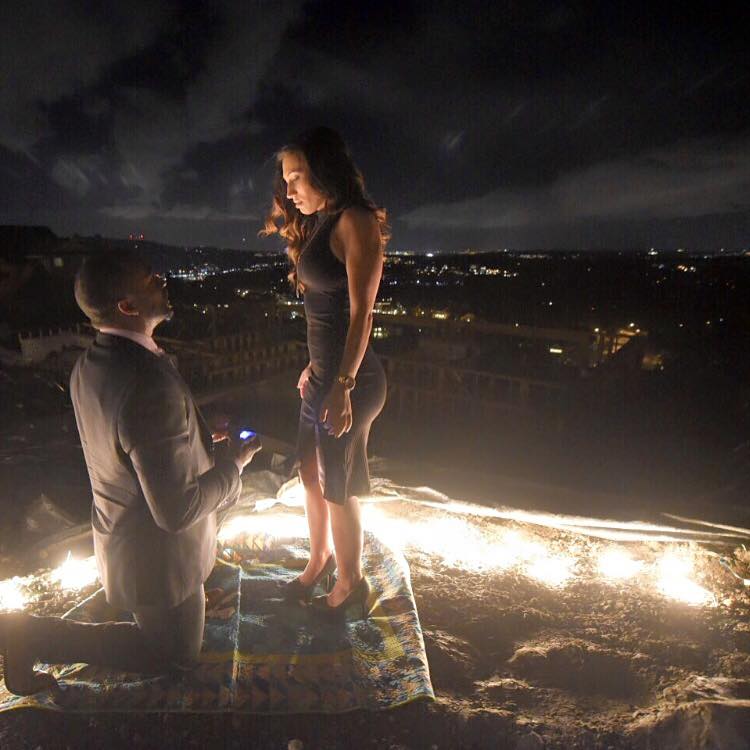 "Matthew 3:16. March 3, 2016. A new beginning anointed by Jesus. She said yes..." That's how Christian and American football wide receiver for the Seattle Seahawks of the National Football League Doug Baldwin Jr. announced his engagement Thursday to fiancée Tara Sabourin on Instagram, Facebook and Twitter. Fans continue today to send "God Bless" messages to the couple.
