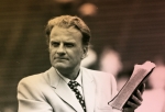 Billy Graham with Bible