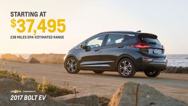 The 2017 Chevy Bolt EV is all set to make your life greener from $37k onward in two trim variants.
