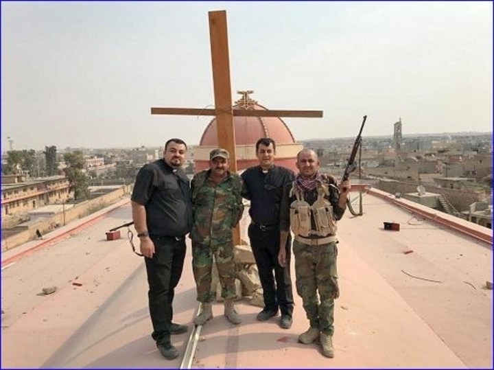 After years of suffering under the Islamic State terrorist group, Christians triumphantly returned the Cross, the symbol of Christ's victory over evil, to villages in Iraq's Nineveh Plain.