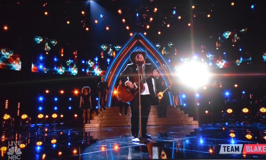 Not only did Sundance Head revive a cherished and soulful country song called "Me and Jesus" on Tuesday evening's singing competition of NBC's The Voice, he created an ambiance like being at a religious revival. The Texas singer also made it to the No. 2 spot on iTunes at the time of this writing. Americans are voting for their favorite singers on the show, with eliminations happening each week toward The Top 10.