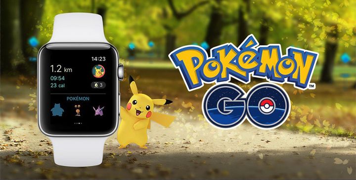 How can you actually play a game like Pokémon GO on the Apple Watch, a device with so small a screen ?