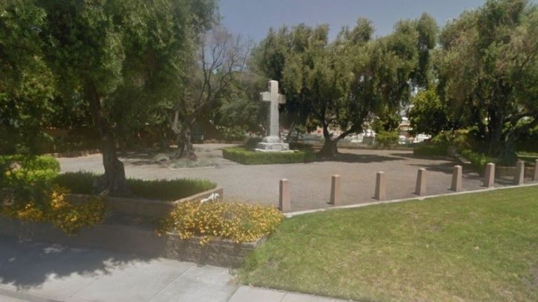 A large, 14-foot tall Latin, granite cross inside a public park in Santa Clara, Calif., was removed after receiving a legal complaint from a local man and the nation's largest atheist and agnostics group, Wisconsin-based Freedom From Religion Foundation. Ironically, the cross was located in Memorial Cross Park.