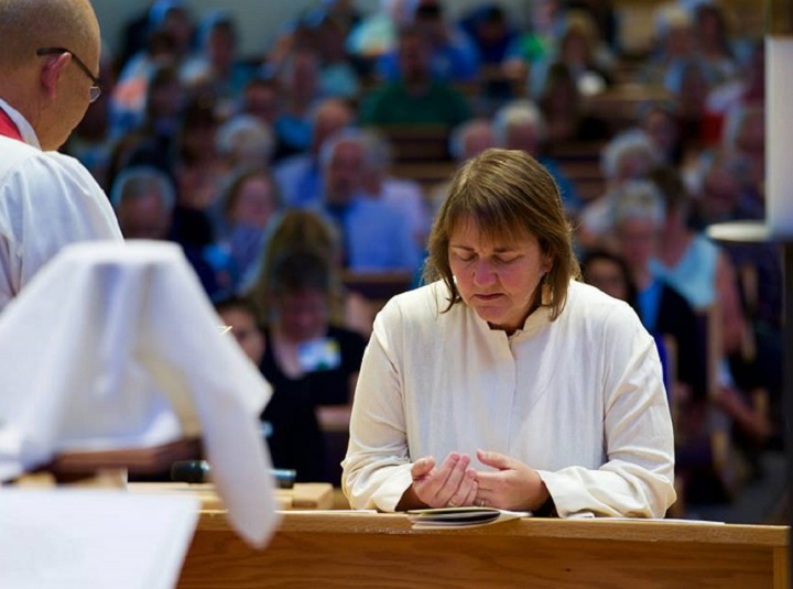 Some congregations of the United Methodist Church have been under “stress” and have lost members and financial support since the consecration of openly lesbian bishop last summer.