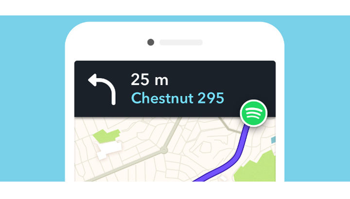 Waze is now able to support Spotify playlists as you drive, while Spotify can receive driving instructions to make traffic jams less of a tedious affair.