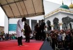 Gay Men Caned in Indonesia