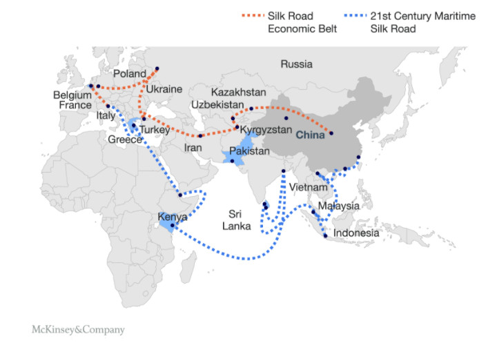 5 June 2017: China intends to relive the glories of its past through the Maritime Silk Road with the One Belt One Road (OBOR) initiative, making it the largest economic platform in the world if it succeeds. This network of trade routes will certainly open up untapped markets in the modern world and bring about development to rural areas along the OBOR route.