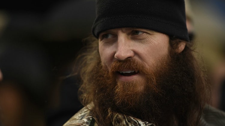 September 5, 2017: "Duck Dynasty" star Jase Robertson has shaved his trademark beard to raise money for the Mia Moo Fund - a charity named after his 13-year-old daughter - and shared photos of the results on social media.