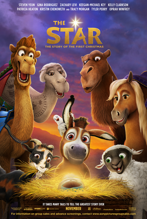 "The Star," hitting theaters on November 17, is a family-friendly film that tackles the story of the nativity in a reverent, yet humorous way, producer DeVon Franklin and Academy Award-nominated writer/director Timothy Reckart have revealed.