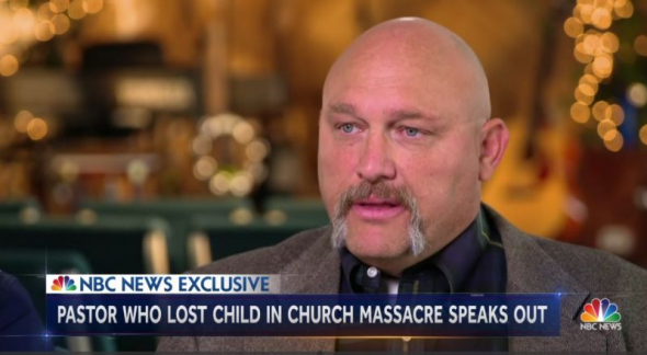 Frank Pomeroy, the Texas pastor whose 14-year-old daughter was among 25 killed when a gunman opened fire on the small church in Sutherland Springs, Texas, said he believes the Lord left him on earth to continue fighting for souls.