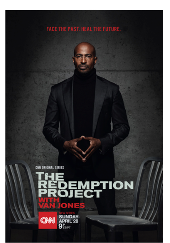 On Sunday, April 28 at 9p ET/PT, CNN will premiere its Original Series, "The Redemption Project with Van Jones. The eight-part series follows the victim, or surviving family members, of a life-altering crime as they journey to meet face-to-face with their offender in the hopes of finding answers or some sense of healing.