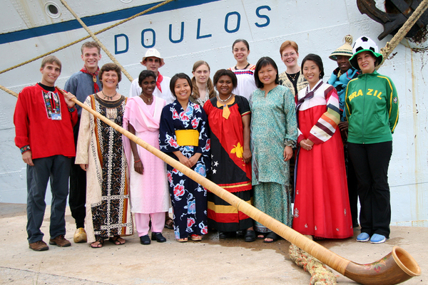 The floating charity vessel, MV Doulos, will make its last visit to Hong Kong, Sept. 11 thru Oct. 7, before its scheduled retirement in 2010.