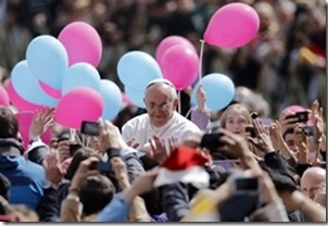 On Easter Sunday 2013, Pope Francis delivered the first “Urbi et Orbi” message-- Latin for to the city and the world-- calling for peace in various conflicts around the world.