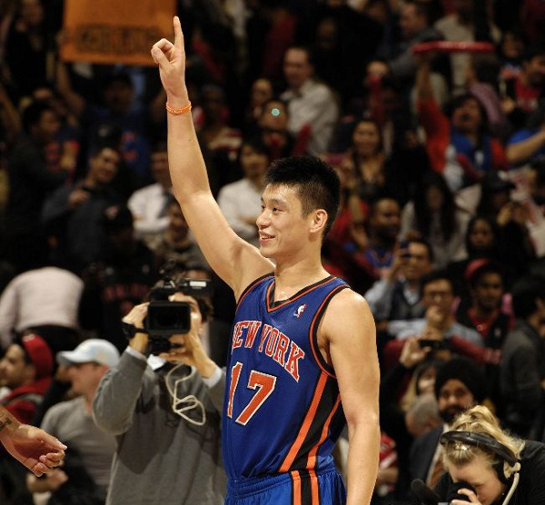 How many Chinese-American plays in the NBA? Just Jeremy Lin. What’s the secret to his success? Positive role models, says Lin.