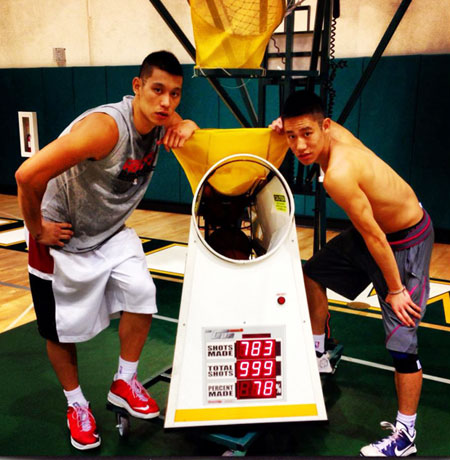 Given Jeremy Lin’s subpar performance last year, doubters have all the more reasons to discredit his ability to play as lead point guard for Houston Rockets and in the league; however, the subject of Linsanity is proving himself again in reaching a three-point shooting accuracy rate of 78 percent during his offseason practices, according to his shooting coach and a picture posted on his Facebook page.