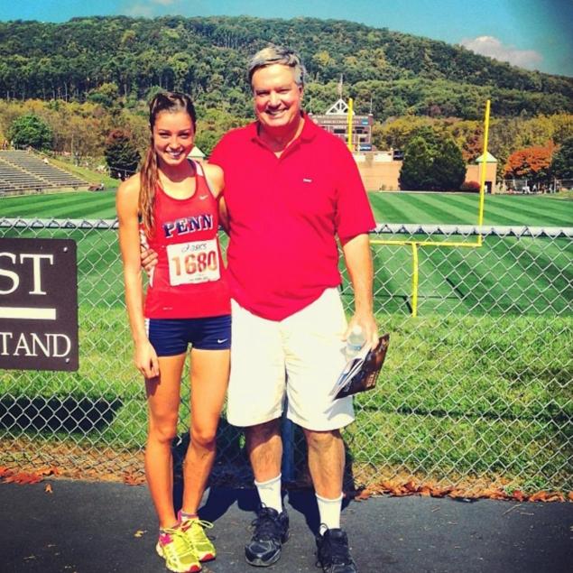 University of Penn. Track Star Madison Holleran and Father
