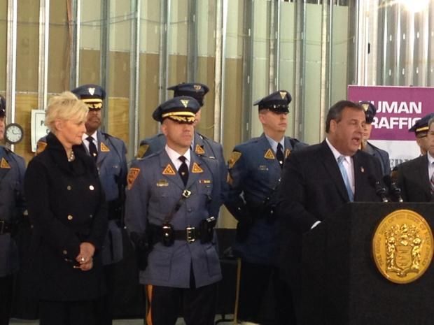 Governor Chris Christie Warns About Human Trafficking