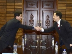 North and South Korea family reunite