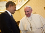 Barack Obama and Pope Francis