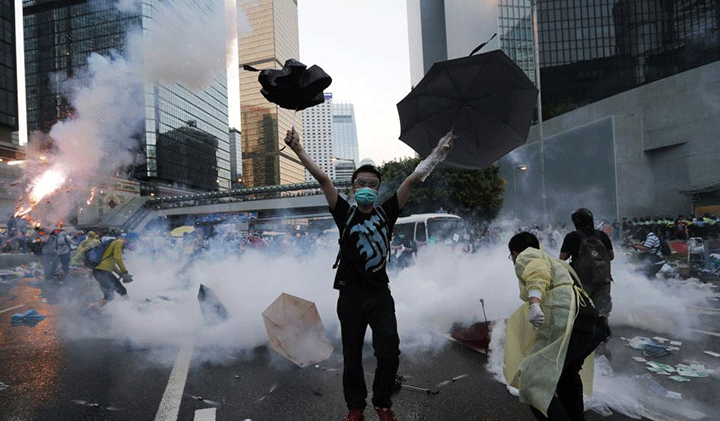 Hong Kong Protest for Democracy