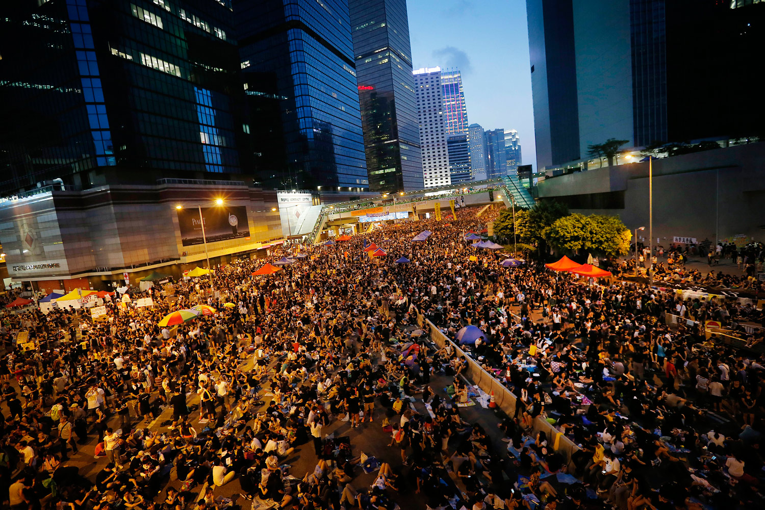 Hong Kong Protest for Democracy