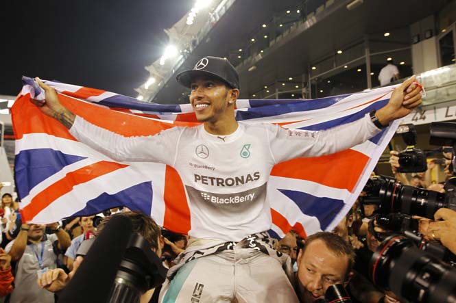 Formula One Race Results, British Driver Lewis Hamilton Wins 2014 F1 World Championship