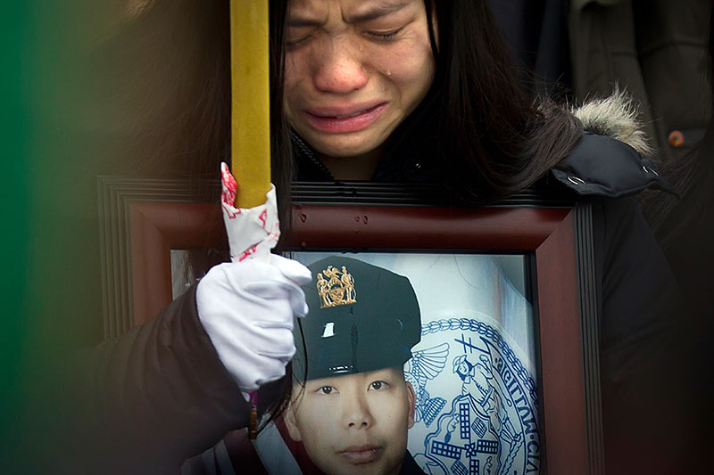 NYPD Funeral Wenjian Liu
