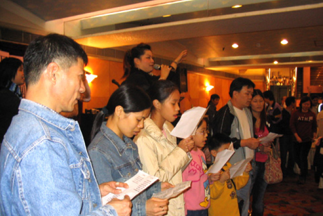 禧福地盤福音宴帶領六十多人歸主