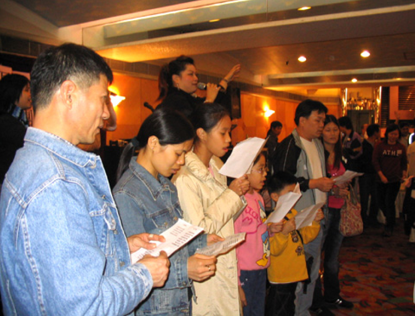 禧福地盤福音宴帶領六十多人歸主