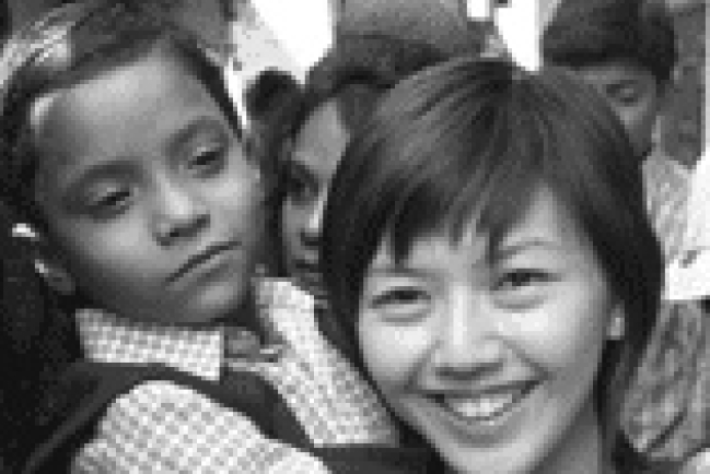 台灣世界展望會探訪印度貧童