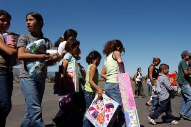 洪都拉斯(Honduran)基督徒慶祝「三王紀念日」