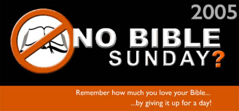 英國等多國的教會響應5月22日「沒有聖經的主日」