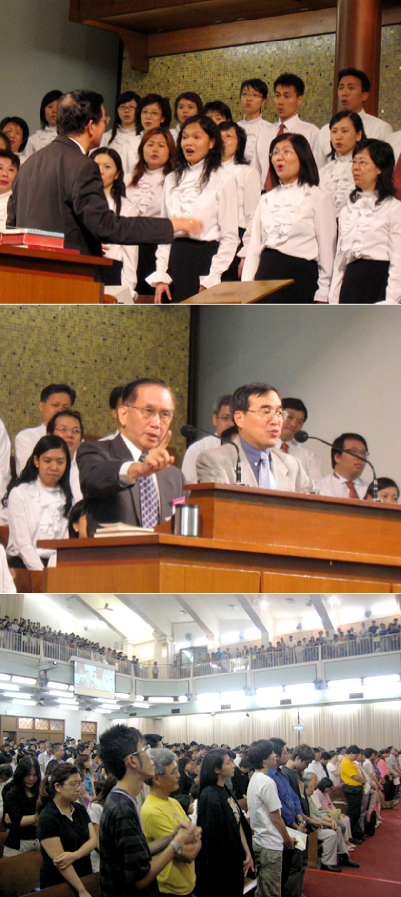 第二晚奮興會「我愛我主教會」盛況