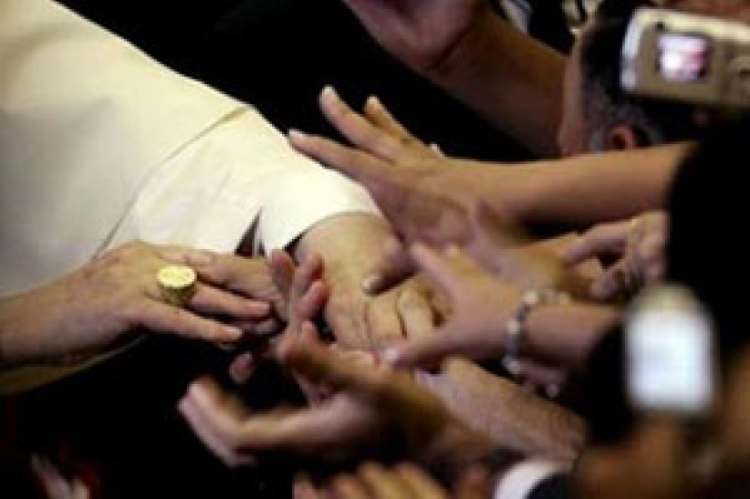 华人青年信徒昨日又获教宗公开接见