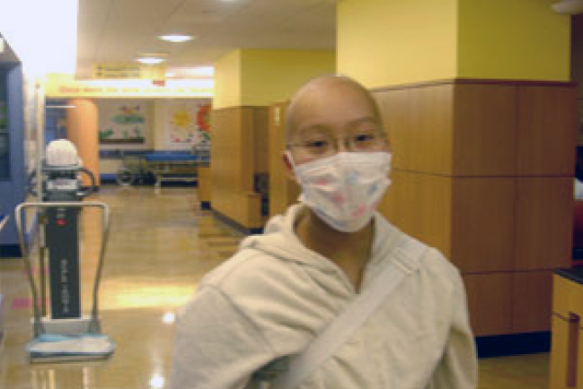 譚文筠接受臍帶血移植 前日順利出院